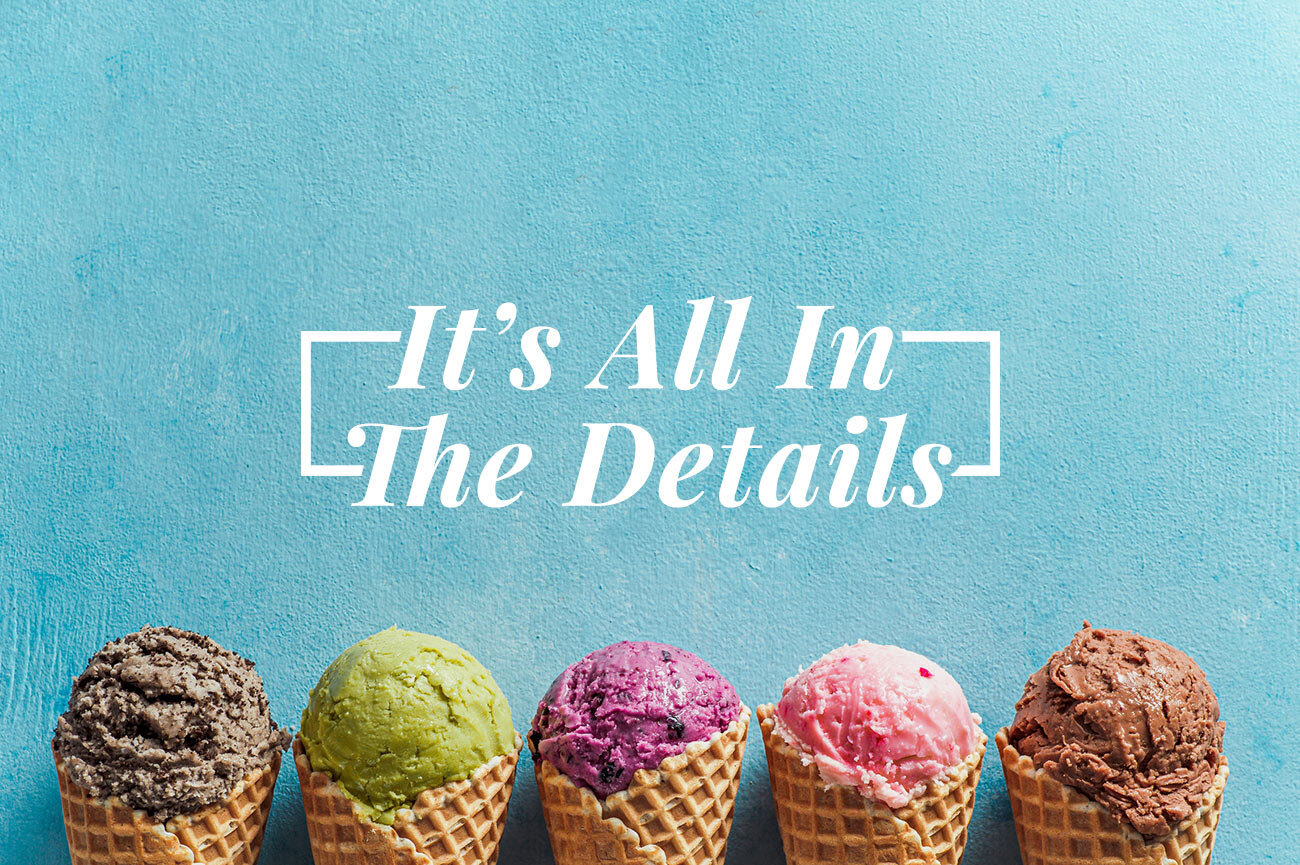 Colour Ice Cream Scoops